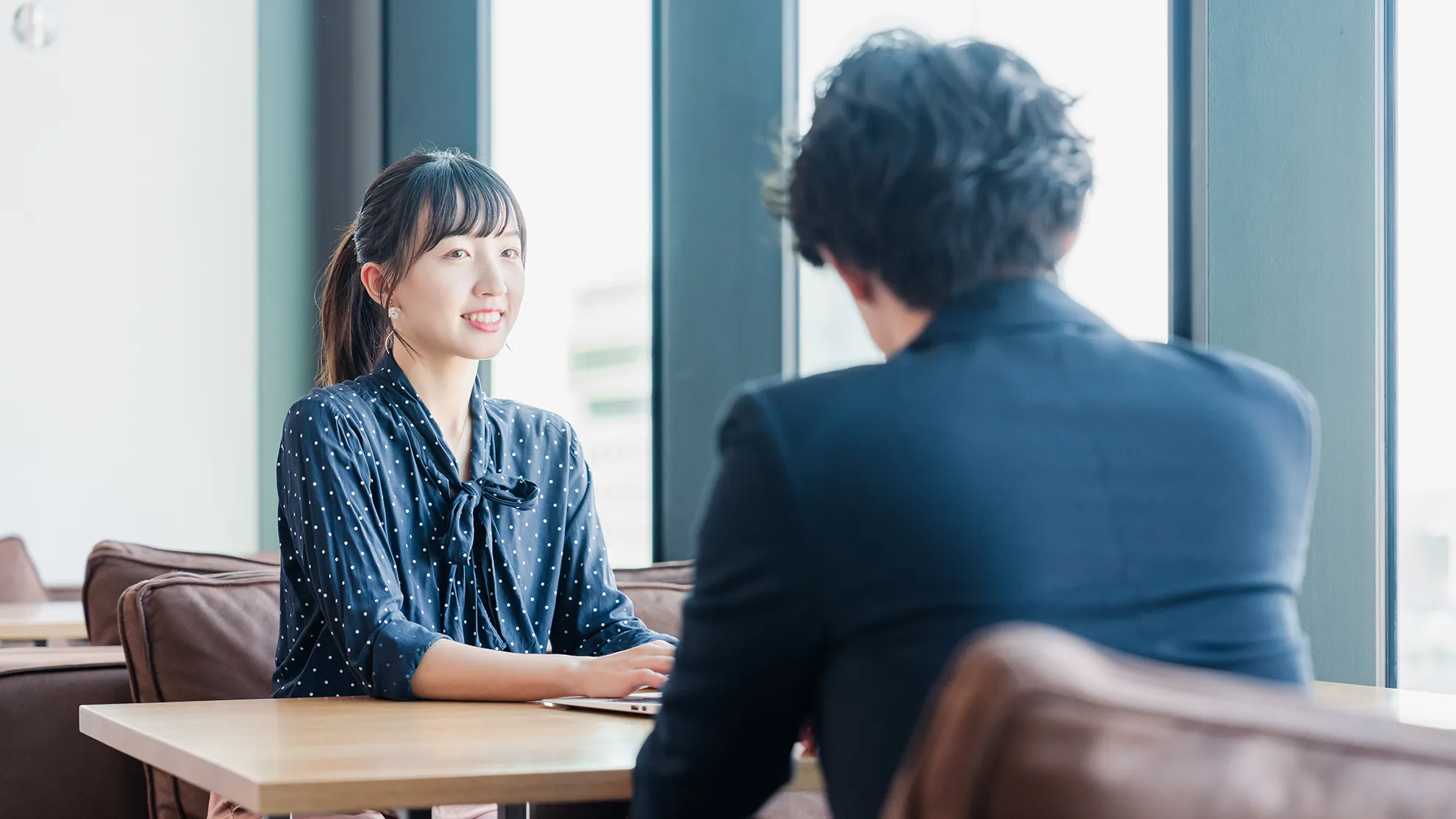 Beのライバーエントリー手順3 専任マネージャーとの面談風景イメージ